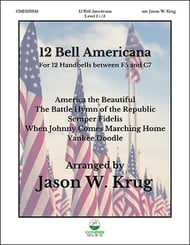 12 Bell Americana Handbell sheet music cover Thumbnail